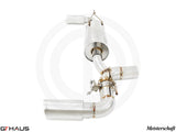 GTHAUS MEISTERSCHAFT BMW G30/G31 5 Series 520i/530i/xi B48 Inline 4 [2021+] Stainless Steel OE-C 2x102mm
