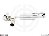 GTHAUS MEISTERSCHAFT BMW G30/G31 5 Series 520i/530i/xi B48 Inline 4 [2021+] Stainless Steel OE-C 2x102mm