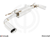 GTHAUS MEISTERSCHAFT BMW G30/G31 5 Series 520i/530i/xi B48 Inline 4 [2021+] Stainless Steel OE-C 2x102mm