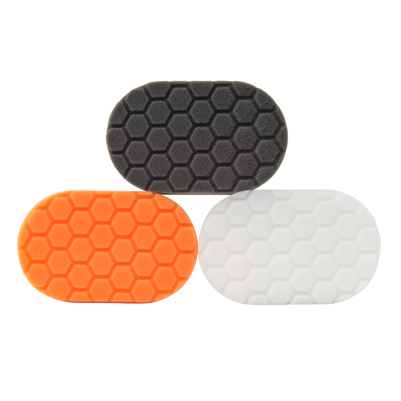 Chemical Guys Hex-Logic Hand Polishing Applicator Pads - 3in x 6in x 1in - 3 Pack