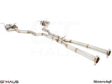 GTHAUS MEISTERSCHAFT Bentley Continental GT / GT Speed (Coupe/Cabrio) (2012+) - Cat-Back Mid Pipe SUS