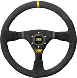 OMP WRC Black Suede Steering Wheel