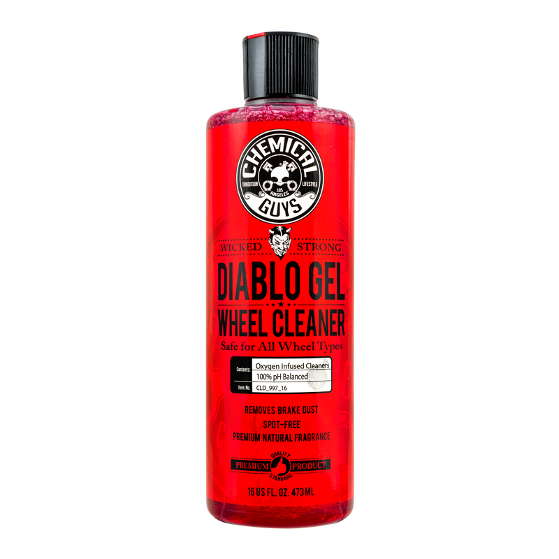 Chemical Guys DIABLO GEL OXYGEN INFUSED FOAM WHEEL AND RIM CLEANER - 16oz