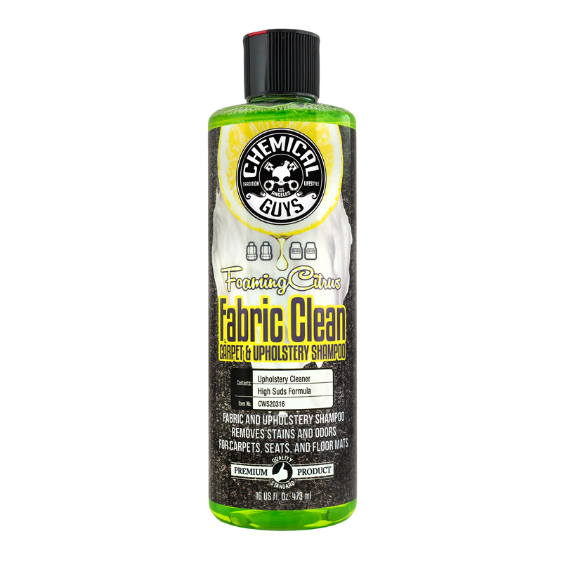 Chemical Guys Foaming Citrus Fabric Clean Carpet - 16oz
