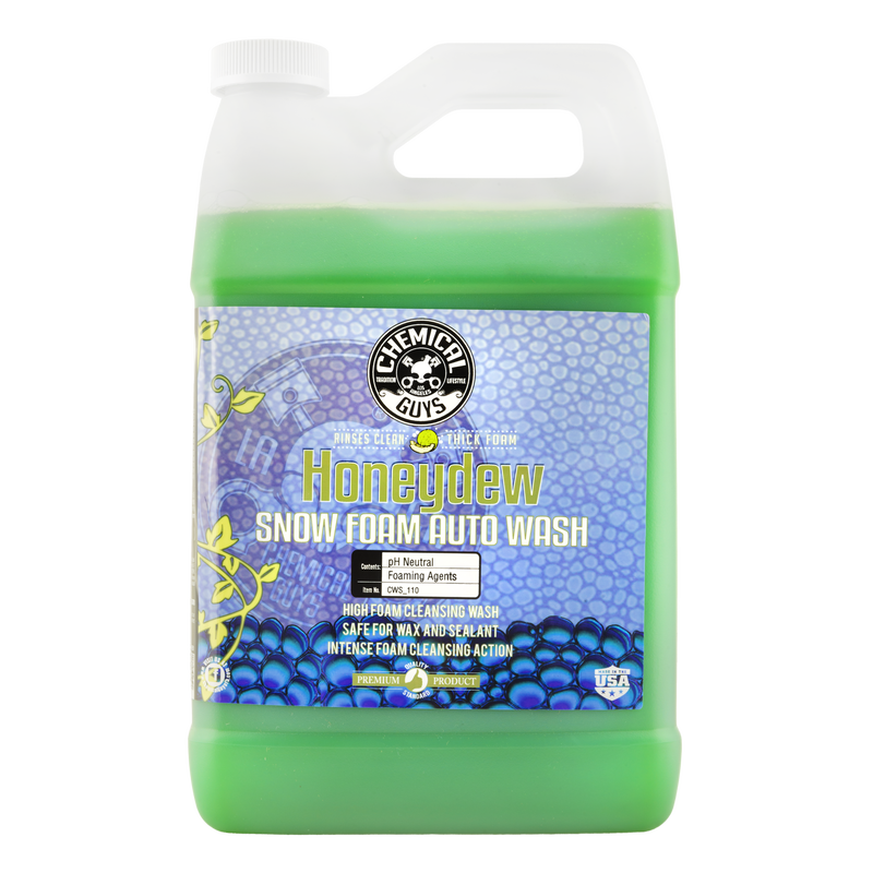 Chemical GuysHONEYDEW SNOW FOAM EXTREME SUDS CLEANSING WASH SHAMPOO - 1 Gallon