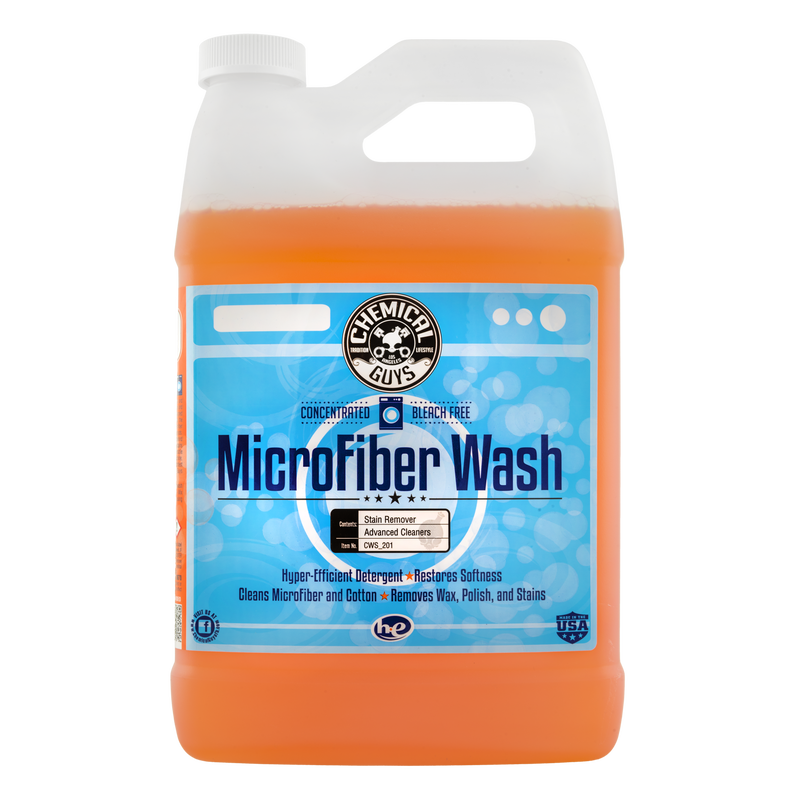 Chemical Guys Microfiber Wash Cleaning Detergent Concentrate - 1 Gallon