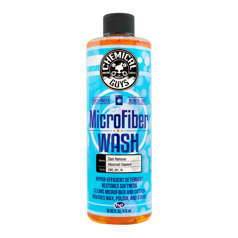 Chemical Guys Microfiber Wash Cleaning Detergent Concentrate - 16oz