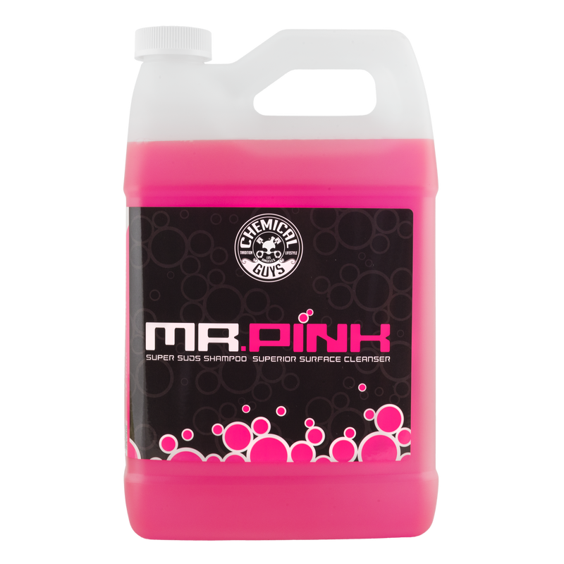 Chemical Guys MR. PINK SUPER SUDS SUPERIOR SURFACE CLEANSER CAR WASH SHAMPOO - 1 Gallon