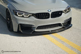 EUROCUSTOMSPR - BMW M3 | M4 (F80/F82/F83) Splitter for Carbon Fiber or ABS M Performance Style Front Lip