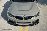EUROCUSTOMSPR - BMW M3 | M4 (F80/F82/F83) Splitter for Carbon Fiber or ABS M Performance Style Front Lip