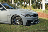 EUROCUSTOMSPR - BMW M3 | M4 (F80/F82/F83) Splitter for Carbon Fiber or ABS M Performance Style Front Lip