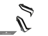 AUTOTECKNIC DRY CARBON FRONT BUMPER GRILLE TRIM SET - G20 M340I M-SPORT