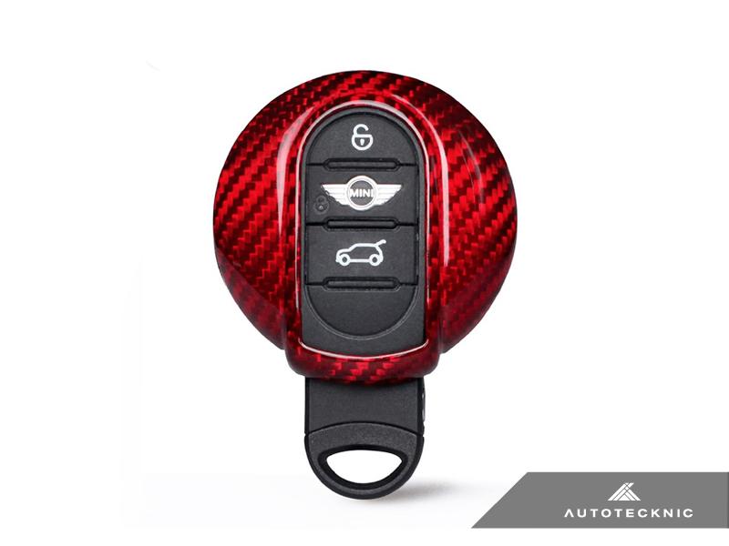 AutoTecknic Red Carbon Key Case - MINI Cooper F54/ F55/ F56/ F57 | Countryman F60
