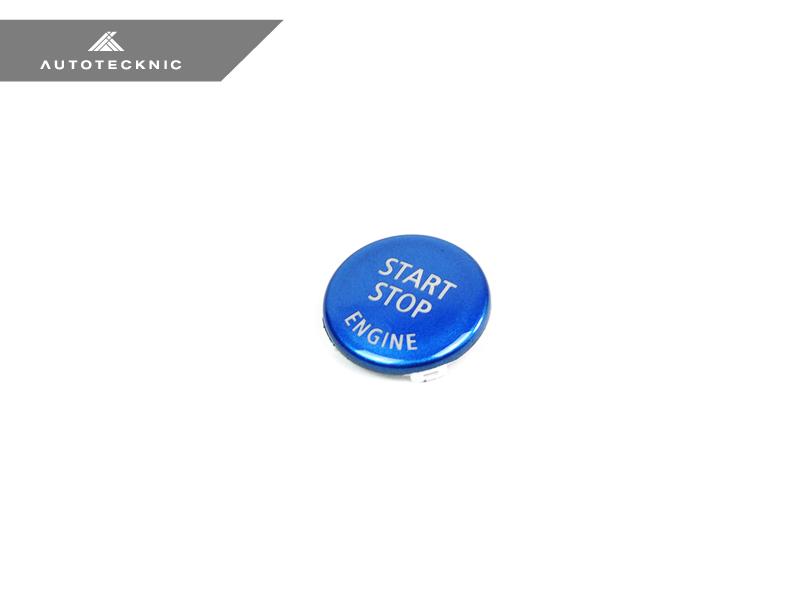 AutoTecknic Royal Blue Start Stop Button - BMW E-Chassis Vehicles