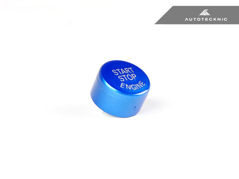 AutoTecknic Royal Blue Start Stop Button - BMW F-Chassis Vehicles
