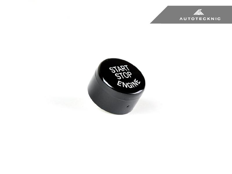 AutoTecknic Gloss Black Start Stop Button - BMW F-Chassis Vehicles