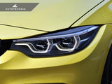 AutoTecknic Carbon Fiber Headlight Covers - F32/F33/F36 4-Series | F80 M3 | F82/ F83 M4