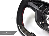 AutoTecknic Replacement Carbon Steering Wheel - Mercedes-Benz Sport 2015-Up (Various Vehicles)