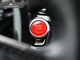 AutoTecknic Bright Red Start Stop Button - G30 5-Series | G32 6-Series GT