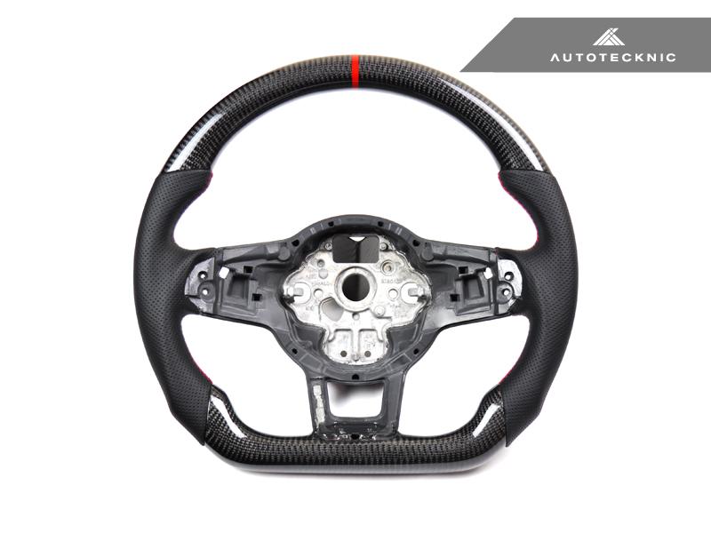 AUTOTECKNIC CARBON FIBER STEERING WHEEL - VW GOLF 7 | GTI | GOLF R