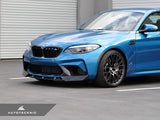 AUTOTECKNIC DRY CARBON FIBER CENTER FRONT LIP - F87 M2 COMPETITION