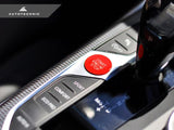 AUTOTECKNIC BRIGHT RED START STOP BUTTON - BMW X5 | X6 | X7 (G05/G06/G07)