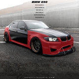 STREETFIGHTER LA/SFXLA - BMW E90 WTCC 4 Door Wide Body Kit