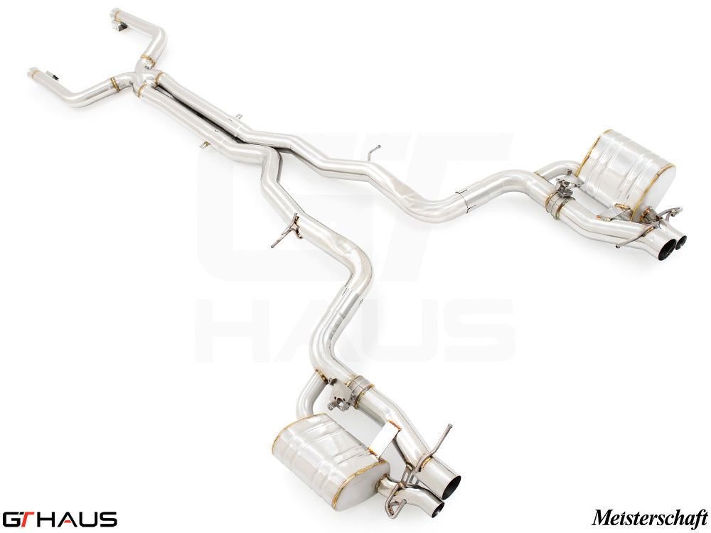 GTHaus Meisterschaft Mercedes-Benz W213 E-Class Sedan E63 / E63S AMG Stainless Steel GTC (I.C.C.) Axle Back