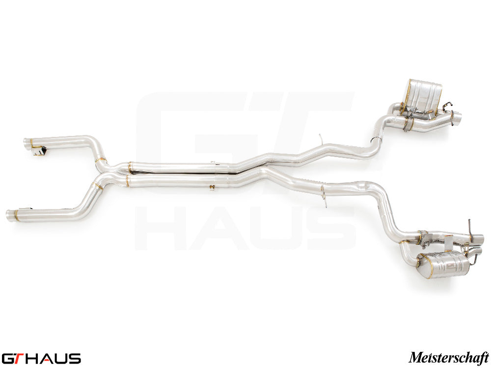 GTHaus Meisterschaft GTC (I.C.C) Stainless Steel (SUS) exhaust for Mercedes-Benz X290 GT Class Sedan GT63 AMG
