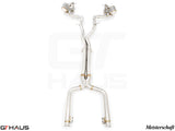 GTHaus Meisterschaft Mercedes-Benz W213 E-Class Sedan E63 / E63S AMG Stainless Steel GTC (I.C.C.) Axle Back