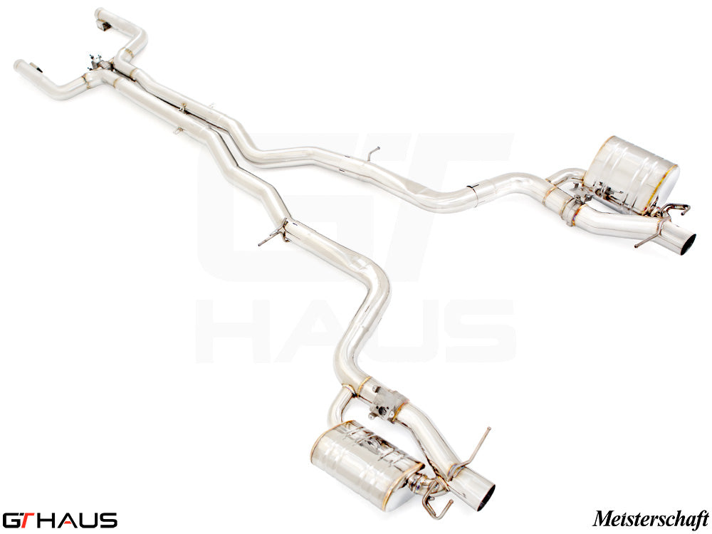 GTHaus Meisterschaft GTC (I.C.C) Stainless Steel (SUS) exhaust for Mercedes-Benz X290 GT Class Sedan GT53 AMG Axle Back