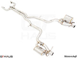 GTHaus Meisterschaft Mercedes-Benz W213 E-Class Sedan E63 / E63S AMG Stainless Steel GTC (I.C.C.) Axle Back
