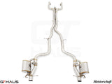 GTHaus Meisterschaft Mercedes-Benz W213 E-Class Sedan E63 / E63S AMG Stainless Steel GTC (I.C.C.) Axle Back