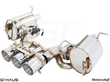 GTHAUS MEISTERSCHAFT Ferrari F458 V8 Coupe / Spider - GTC (EV Control) SUS Exhaust 3x102mm