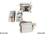 GTHAUS MEISTERSCHAFT Ferrari F458 V8 Coupe / Spider - GTC (EV Control) SUS Exhaust 3x102mm