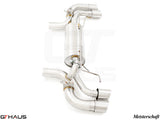 GTHAUS MEISTERSCHAFT BMW G30/G31 5 Series 550i/xi Bi-turbo V8 (N63TU2) [2021+] Stainless Steel OE-C 4x90