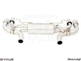 GTHAUS MEISTERSCHAFT BMW G30/G31 5 Series 550i/xi Bi-turbo V8 (N63TU2) [2021+] Stainless Steel OE-C 4x90