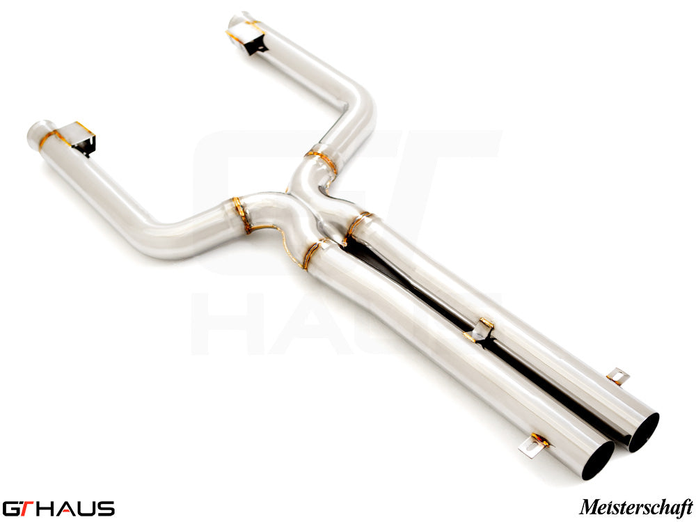 GTHaus Meisterschaft LSR Full (Front + Mid) Cat-back pipes (SUS) for Mercedes-Benz X290 GT Class Sedan GT53 AMG