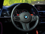 AUTOTECKNIC CARBON ALCANTARA STEERING WHEEL TRIM - F90 M5 2018-2019