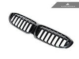 AUTOTECKNIC PAINTED GLAZING BLACK FRONT GRILLES - G20 3-SERIES