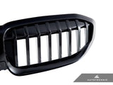 AUTOTECKNIC PAINTED GLAZING BLACK FRONT GRILLES - G20 3-SERIES
