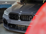 AUTOTECKNIC REPLACEMENT DRY CARBON GRILLE SURROUND - F90 M5 LCI