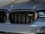 AUTOTECKNIC REPLACEMENT DRY CARBON GRILLE SURROUND - F90 M5 LCI