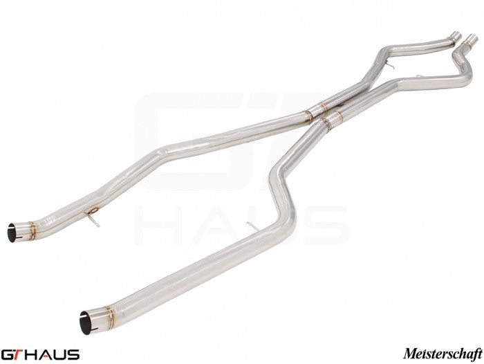 GTHAUS MEISTERSCHAFT BMW X5 5.0i (F15) - LSR Mid Resonator Delete Pipes