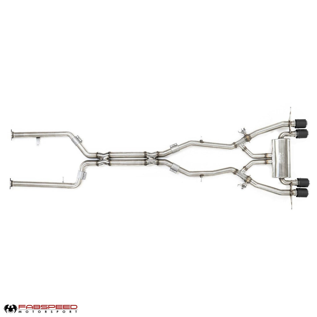 Fabspeed BMW M3/M4 (G80/G82) Supersport X-Pipe Valvetronic Exhaust System (2021+)
