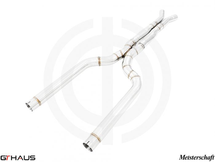GTHAUS MEISTERSCHAFT BMW X5M (F95) LSR Mid Resonator Delete Pipes (F