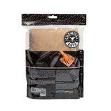 Chemical Guys Workhorse Professional Microfiber Towel - 16in x 16in - Tan - 3 Pack