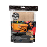 Chemical Guys Workhorse Professional Microfiber Towel - 16in x 16in - Tan - 3 Pack