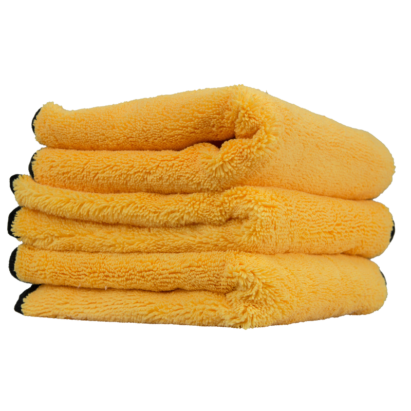 Chemical Guys Professional Grade Premium Microfiber Towel  - 16in x 16in - 3 Pack