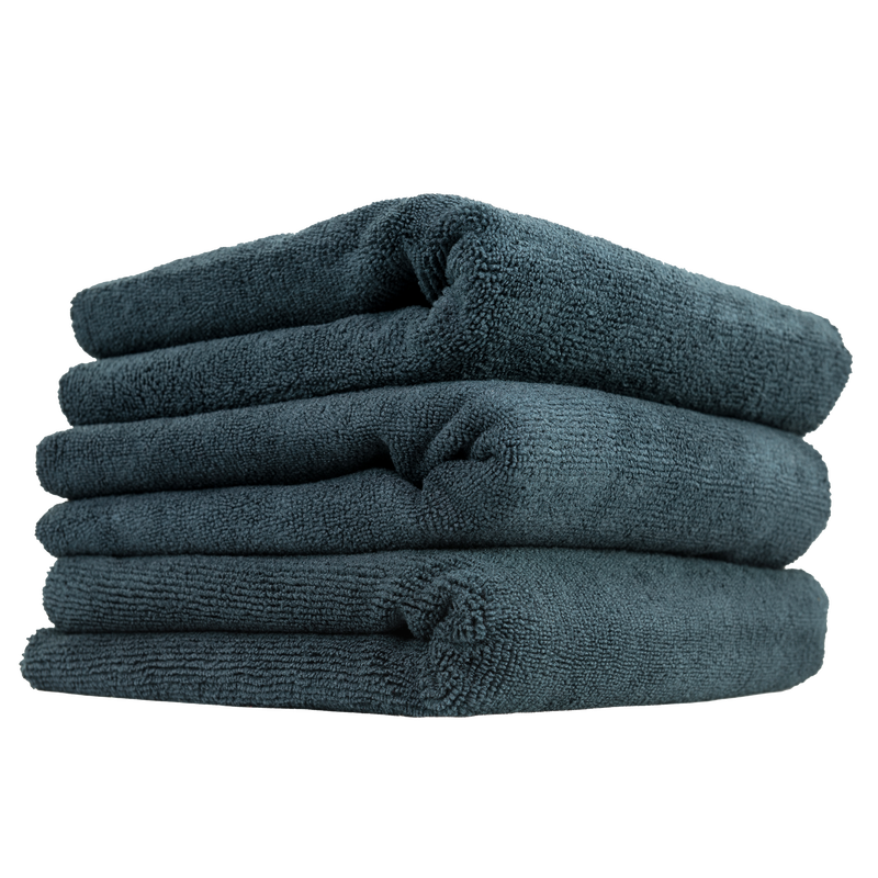 Chemical Guys Monster Edgeless Microfiber Towel - 16in x 16in - Black - 3 Pack